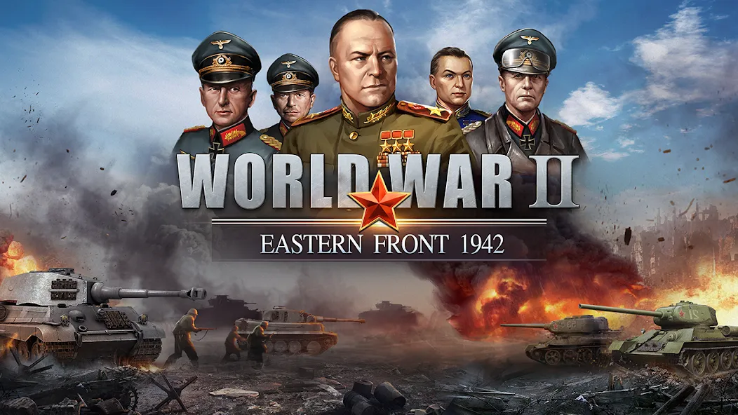 World War 2:WW2 Strategy Games (Вторая мировая война)  [МОД Меню] Screenshot 1