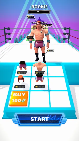 Wrestling Trivia Run (Рестлинг Тривия Ран)  [МОД Меню] Screenshot 3