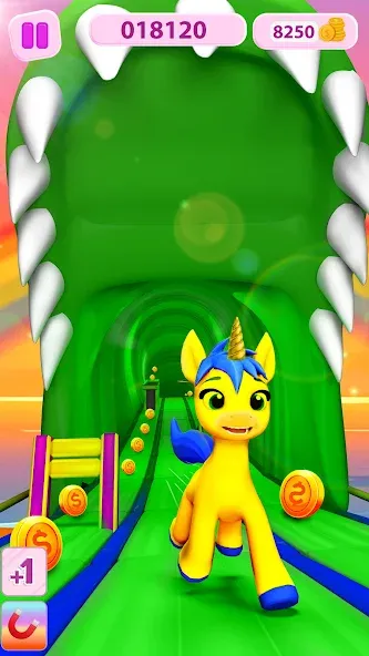 Unicorn Kingdom: Running Games (Юникорн Кингдом)  [МОД Меню] Screenshot 5