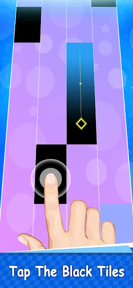 Magic Piano Music Tiles 2 (Магическое пианино Музыкальные плитки 2)  [МОД Все открыто] Screenshot 1