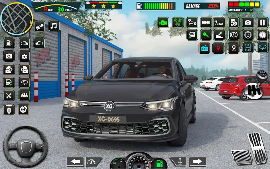 City Car Driving - Car Games (Сити Кар Драйвинг)  [МОД Все открыто] Screenshot 1