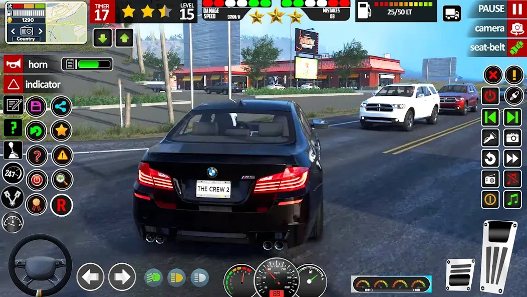 School Car Game 3d Car Driving  [МОД Меню] Screenshot 5