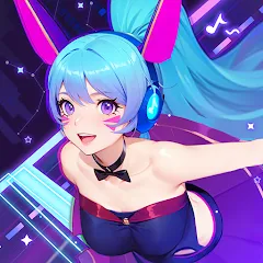 Взломанная Beat Dancing EDM:music game (Бит Дэнсинг ЭДМ)  [МОД Все открыто] - полная версия apk на Андроид