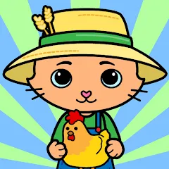 Скачать взломанную Yasa Pets Farm (Яса Петс Фарм)  [МОД Unlimited Money] - полная версия apk на Андроид