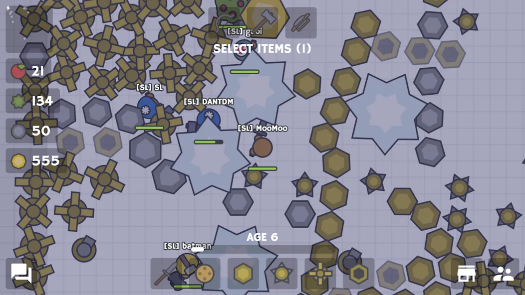 MooMoo.io (Official)  [МОД Много монет] Screenshot 2