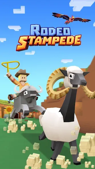 Rodeo Stampede: Sky Zoo Safari  [МОД Unlocked] Screenshot 1