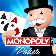 Взлом MONOPOLY Poker - Texas Holdem (МОНОПОЛИЯ Покер)  [МОД Много монет] - последняя версия apk на Андроид