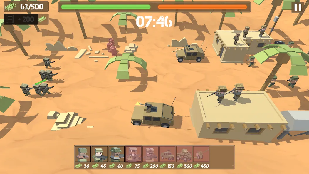 Border Wars: Army Simulator  [МОД Mega Pack] Screenshot 4