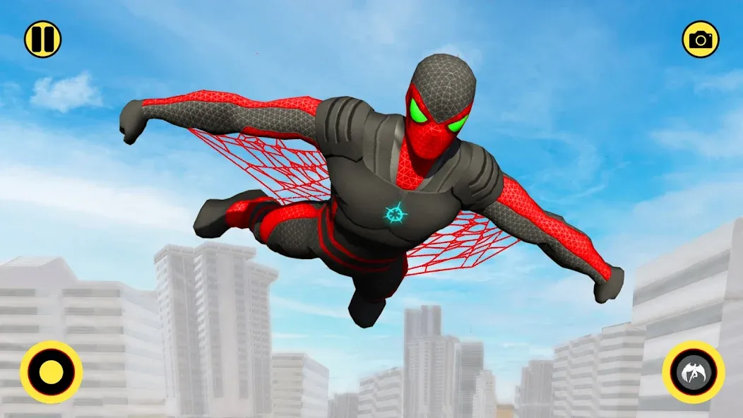 Spider Miami Rope Hero Ninja  [МОД Бесконечные деньги] Screenshot 4