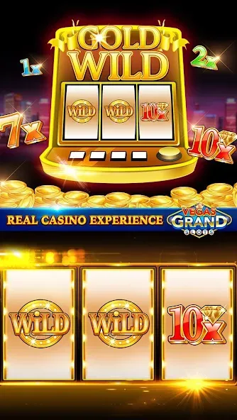 Vegas Grand Slots:Casino Games (Вегас Гранд Слоты)  [МОД Много денег] Screenshot 2