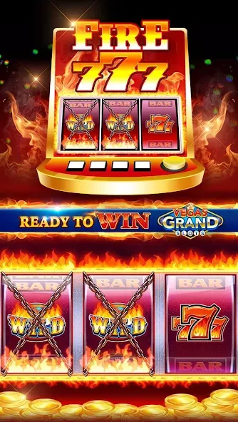 Vegas Grand Slots:Casino Games (Вегас Гранд Слоты)  [МОД Много денег] Screenshot 3