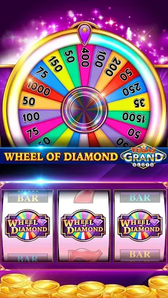 Vegas Grand Slots:Casino Games (Вегас Гранд Слоты)  [МОД Много денег] Screenshot 4