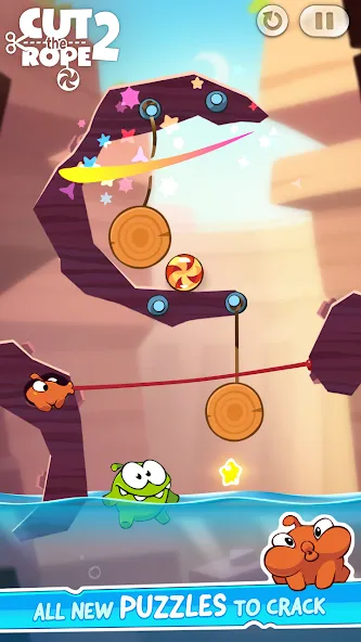 Cut the Rope 2 (Кат зе Роуп 2)  [МОД Много денег] Screenshot 3