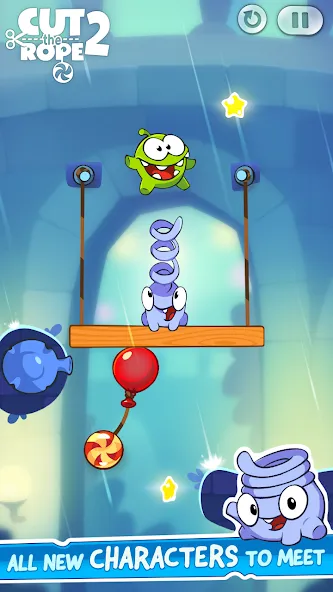 Cut the Rope 2 (Кат зе Роуп 2)  [МОД Много денег] Screenshot 4