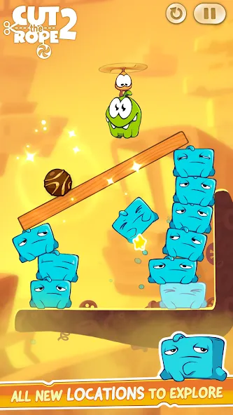 Cut the Rope 2 (Кат зе Роуп 2)  [МОД Много денег] Screenshot 5