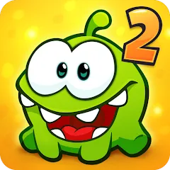 Взломанная Cut the Rope 2 (Кат зе Роуп 2)  [МОД Много денег] - стабильная версия apk на Андроид