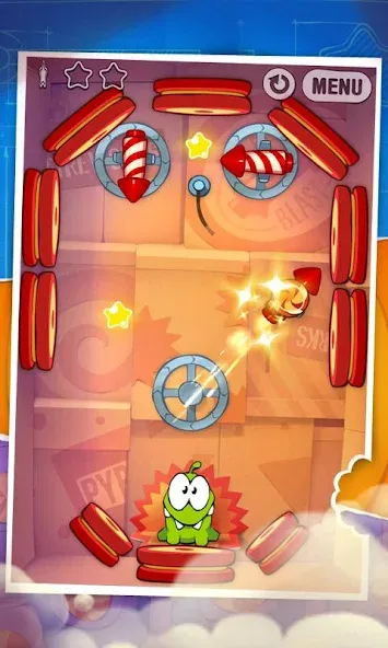 Cut the Rope: Experiments (Кат зе Роуп)  [МОД Меню] Screenshot 4