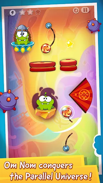 Cut the Rope: Time Travel (Сат зе Роуп)  [МОД Unlocked] Screenshot 1