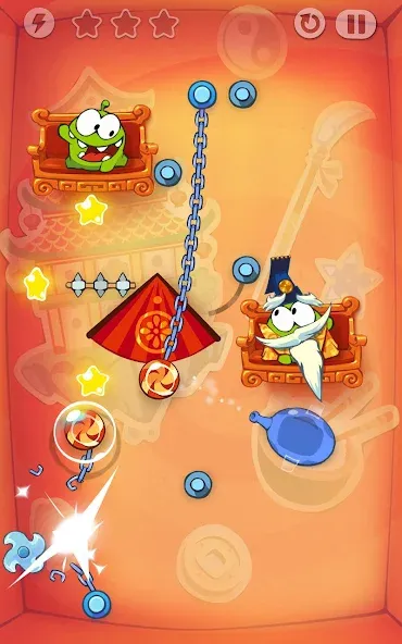 Cut the Rope: Time Travel (Сат зе Роуп)  [МОД Unlocked] Screenshot 5