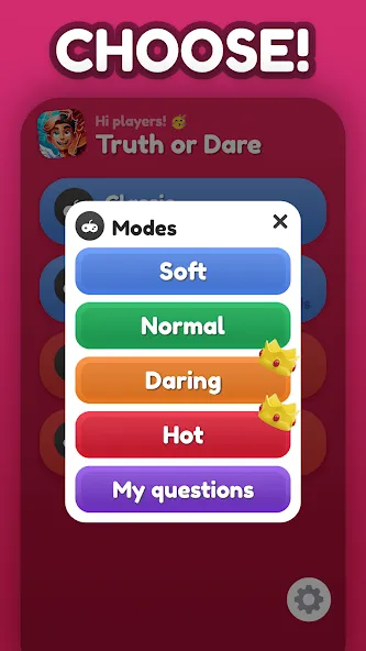 Truth or Dare Party Game (Трус или дерзни)  [МОД Menu] Screenshot 5