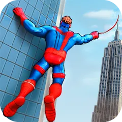 Взломанная Spider Hero:Super City Hero (пайдер Хиро)  [МОД Много монет] - последняя версия apk на Андроид