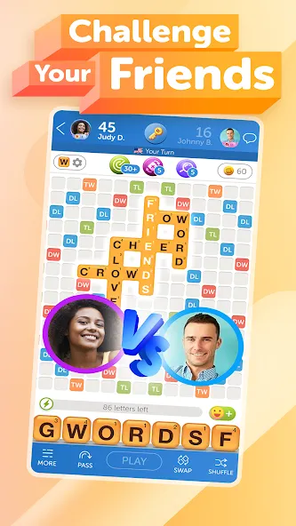 Words With Friends 2 Word Game (Вордс вит Френдс 2 Классик)  [МОД Unlocked] Screenshot 2