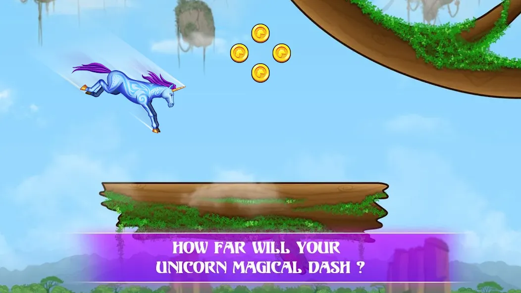 Unicorn Dash: Magical Run (Юникорн Дэш)  [МОД Меню] Screenshot 2