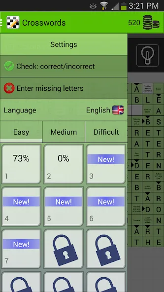 Crosswords  [МОД Все открыто] Screenshot 5