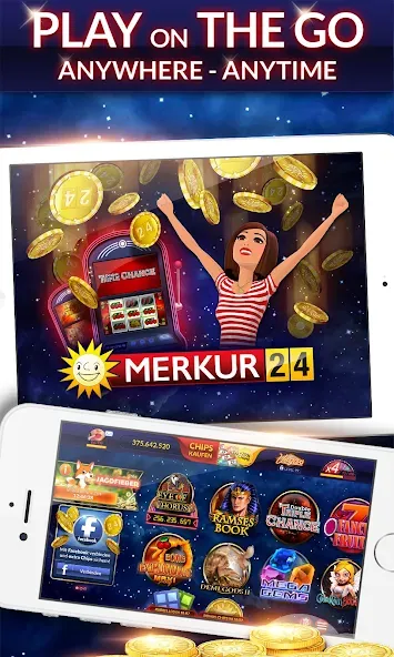 Merkur24 – Slots & Casino (Меркур24 Казино)  [МОД Все открыто] Screenshot 4