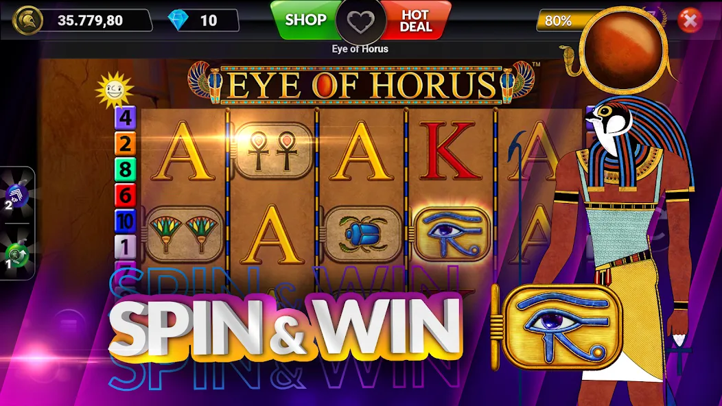 SpinArena Online Casino Slots (СпинАрена Онлайн Казино Слоты)  [МОД Меню] Screenshot 2