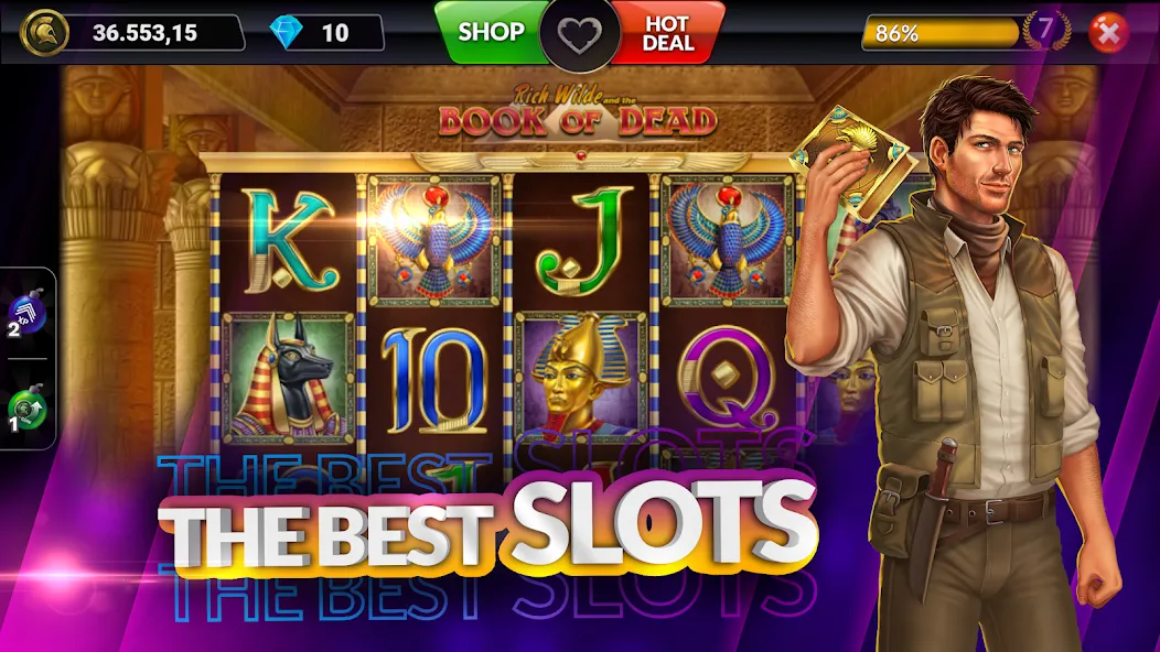 SpinArena Online Casino Slots (СпинАрена Онлайн Казино Слоты)  [МОД Меню] Screenshot 3