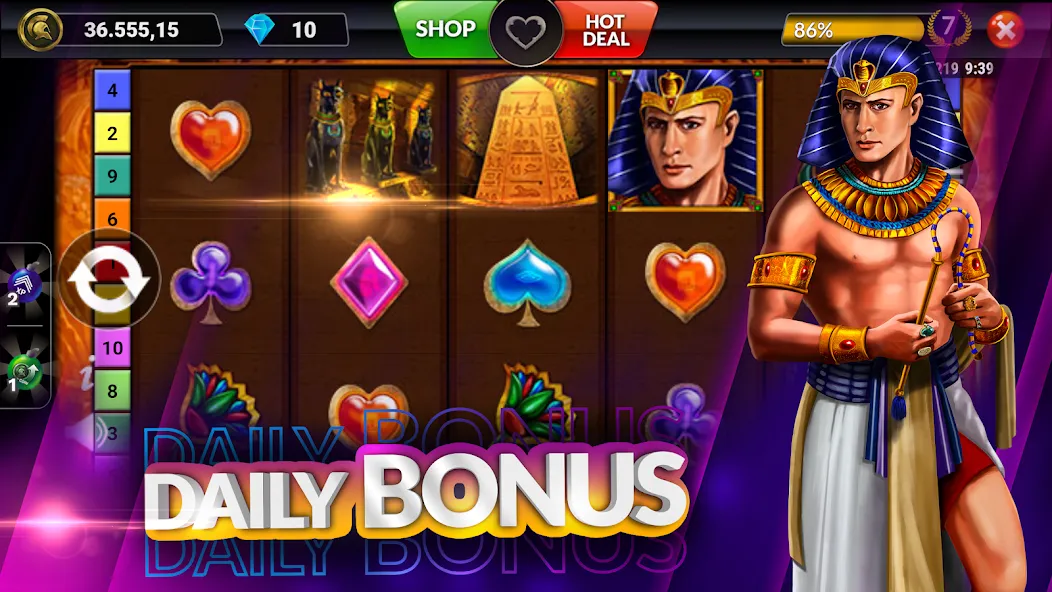 SpinArena Online Casino Slots (СпинАрена Онлайн Казино Слоты)  [МОД Меню] Screenshot 4