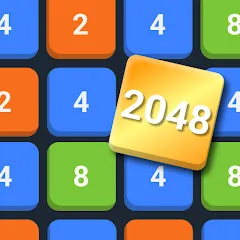 Скачать взлом 2048: Puzzle Game! Merge Block (Две тысячи сорок восемь)  [МОД Unlocked] - последняя версия apk на Андроид