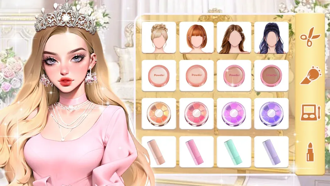 Makeup Stylist: Makeup Game (Сам сделай макияж)  [МОД Меню] Screenshot 2