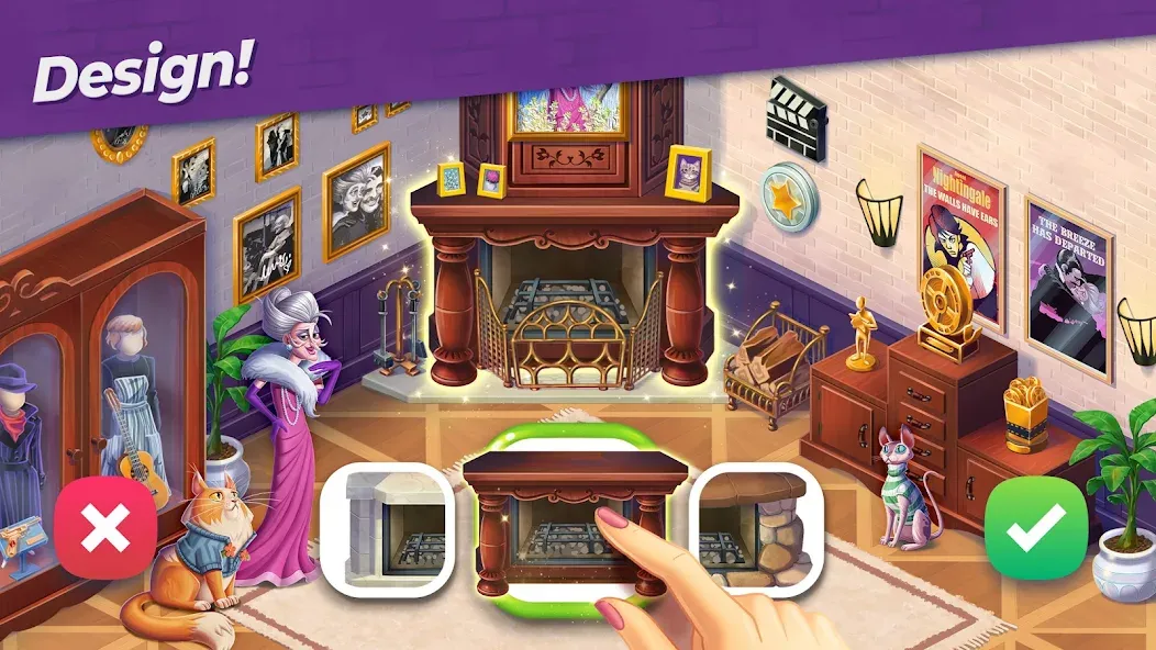 Penny & Flo: Home Renovation  [МОД Бесконечные деньги] Screenshot 4