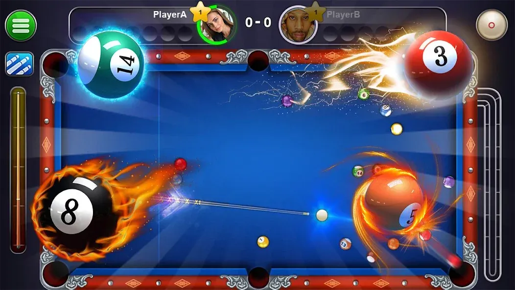 8 Ball Live - Billiards Games (Бол Лайв)  [МОД Mega Pack] Screenshot 3