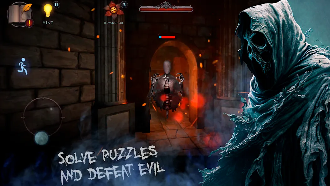 Horror Maze - Scary Games (Хоррор Лавиринт РПГ)  [МОД Меню] Screenshot 4