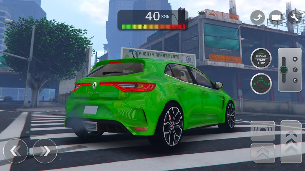 Renault Megane RS Simulator (Рено Меган  Симулятор)  [МОД Unlimited Money] Screenshot 1