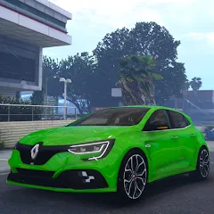 Взломанная Renault Megane RS Simulator (Рено Меган  Симулятор)  [МОД Unlimited Money] - полная версия apk на Андроид