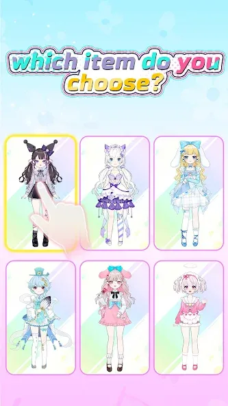 Dress Up! Shining Anime Star  [МОД Меню] Screenshot 3