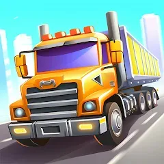 Скачать взломанную Transit King: Truck Simulator (Транзит Кинг Тайкун)  [МОД Unlimited Money] - полная версия apk на Андроид