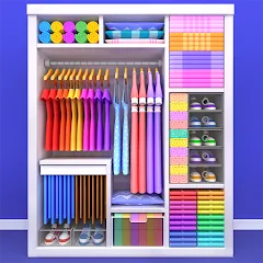 Взлом Fill the Closet: Organize Game (Фил зе Клозет)  [МОД Mega Pack] - последняя версия apk на Андроид