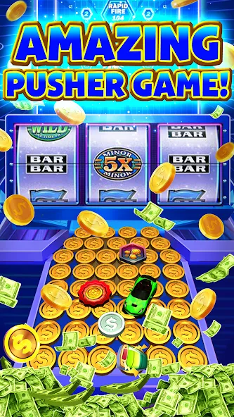 Cash Carnival Coin Pusher Game (Кэш Карнавал Монетный Толкатель Игра)  [МОД Бесконечные монеты] Screenshot 4