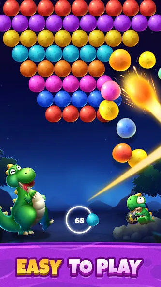 Bubble Shooter Primitive Eggs (Бабл Шутер Примитивные Яйца)  [МОД Menu] Screenshot 4