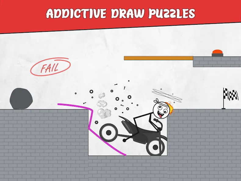 Draw Bridge: Puzzle Games (Дроу Бридж)  [МОД Много денег] Screenshot 3