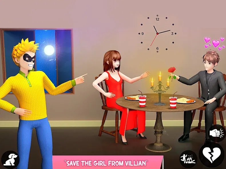 Save the Date 3D: Life Games (Сейв зе Дэйт 3Д)  [МОД Бесконечные деньги] Screenshot 5