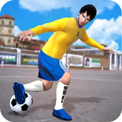 Скачать взлом Street Football Kick Games (Уличный футбол Игры с ударами)  [МОД Бесконечные деньги] - полная версия apk на Андроид