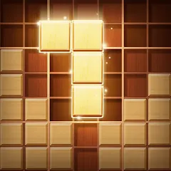 Взлом Wood Block Puzzle (Вуд Блок Пазл)  [МОД Unlocked] - последняя версия apk на Андроид