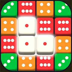 Взломанная Dice Craft - Merge Puzzle (Дайс Крафт)  [МОД Много монет] - полная версия apk на Андроид