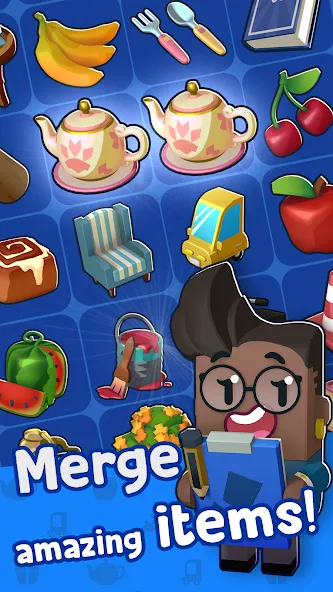 Merge Mayor - Match Puzzle (Мэрдж Мэер)  [МОД Unlocked] Screenshot 4